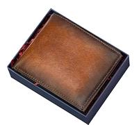 YTBHSHXZ with Blocking,Compact Multi Card Slots Soft Leather Wallet, Stylish and Casual Coin Pouch, Comes with Gift Box(Bruin,with Box)