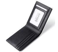 YTBHSHXZ with Blocking Credit Card Wallet Soft Touch Mini Mens Bi-fold(Black)
