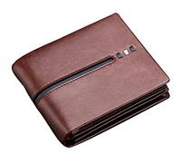 YTBHSHXZ with Blocking,Driver's License Photo Album Wallet, Multi-Card Zipper(Bruin)