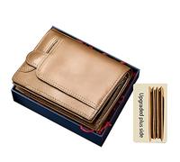 YTBHSHXZ with Blocking,Multifunctional Small Driver's License Coin Purse Photo Card Holder with Gift Box(Unique Colour)