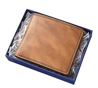 YTBHSHXZ with Blocking,Short Soft Leather ID Coin Card Money Holder with Gift Box(Unique Colour)