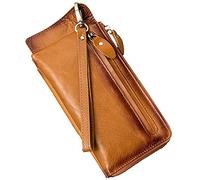 YTBHSHXZ with Blocking Soft Touch Slim Mens Coin Purse(Oranje)