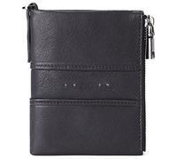 YTBHSHXZ with Small Money Pocket Blocking Genuine Leather with Zip Coin(Black)