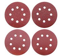 YTBUBOR 125mm Sanding Discs, 80 Pcs Mixed Grits Orbital Sander Discs 40 60 80 120 Grits, 5 Inch Hook and Loop Sanding Pads for Random Orbital Sander