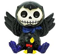 YTC Summit International Furrybones Leopold Skeleton Dressed in a Raven Costume Halloween Figurine New