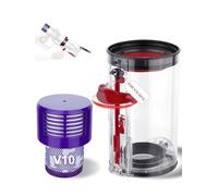 YTCHYYSK Bin Replacement and Filter for Dyson V10 SV12 Animal and Absolute Models, for Absolute/Animal/Animal Extra/Total Clean, Bin Part No.969509-01 and Filter Part No. 969082-01
