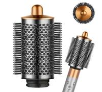YTCHYYSK Large Round Volumizing Brush for Dyson Airwrap HS01 HS05 HS08 | 3.2in with fiber bristles, oval round brush attachment to Creates salon blowouts, fuller volume smooth for long, thick hair