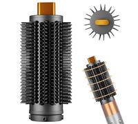 YTCHYYSK Round Brush Attachment Compatible with Dyson Airwrap HS01 HS05 HSO8, Round Volumizing Brush for Dyson Air wrap Accessories for Straighten Dry Curls Add Volume, Gold
