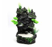 YTDJJWLS 10.2" Extra Large Landscaping Rockery Quicksand Waterfall Decoration