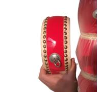 YTDJJWLS 6-inch Flat Drum Hall Drum Teaching Drum Percussion Instruments