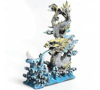 YTDJJWLS 7.28" Aquarium Fish Tank Landscaping Simulation Dragon Ornaments Aquascape Decor