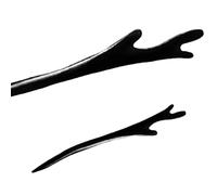 YTDJJWLS Ancient Elegant Hairpin Women's Chinese High End Hair Accessories, Black
