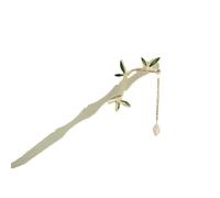 YTDJJWLS Chinese Style High-end Bamboo Knot Hairpin Ancient Style Hairpin, Green