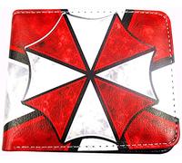 YTDZ Anime Wallet, Resident Evil Protection Umbrella Short Section Male and Female Students Anime Peripheral Wallet Wallet Card Holder (C), 4.5in x 3.5in x 1in