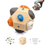 YTDZR Handcrafted Boulder Block,Build Strength and Precision, Boulder Ball, 3D Rock Climbing Training Ball Rock Climbing Gear.