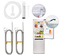 Ytesky Fridge Drain Hole Cleaning Tool Kit Long Flexible Refrigerator Scrub Brush Drain Pipe Cleaner Reusable Fridge Cleaning Brush for All Refrigerators Freezers (6pcs)