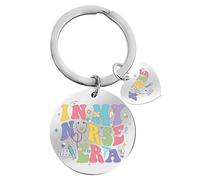 YTEWFGL Nurse Gifts Keyring Women Student - 1 Pc Medical Paramedic Nurse Keychain Gift for Birthday Christmas Graduation Leaving Nurses Thanksgiving Day Accessories for Girls