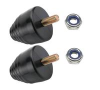 YTFRL 2 PCS Suspension Bump Stop, Extra Strength Rear Bump Stops for Shock Absorption and Cushioning, All-Purpose Rubber Bump Stopper Automotive Accessories for Cars Trucks Vans
