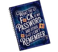 YTFSKFUI A5 Notebook, 14.5 X 21 cm Interesting Spiral Notebook with 70 Pages, Hardcover Wirebound Notepad A5, Note Book for Business Office School Travel (Blue)