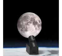 YTFSKFUI Moon Projector, USB Rechargeable Moon Projection Lamp, Cosmic Atmosphere Romantic Light Projector, Led Night Light for Decoration and Photo Background