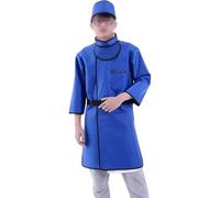 YTGHBIML Radiation Apron Gown 0.35mmpb/0.5mmpb Long Sleeve Lead Apron Set With Lead Cap Radiation Protection Lead X-ray Apron(0.35 Mmpb)