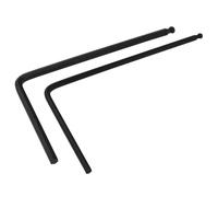 YTgilo 2PCS 4mm 5mm Hex Ball End Guitar Neck Adjustment Wrench Martin Truss Rod Adjuster Extended Length Universal Tool for Shallow and Deep Slots Black