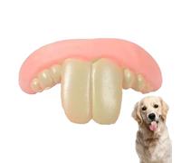YTGOCN Dog Dentures Teeth | Funny Silicone Fake Braces,Interactive Pet Toy for Mental Stimulation Exercise Play Indoor Outdoor Floor Play Travel Friends Family Christmas