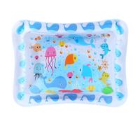 YTGOCN Water Sensory Mat | Foldable Water Bed for Cats | Inflatable Crawling Pad Thickened Pet Supply for Sleeping All Age Hot Weather Indoor Outdoor Travel Family Living Room Bedroom