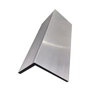 YTGZS 6063 Aluminum Angle Unequal edges,Length 400mm Thickness 5mm to 6mm,6mmx70mmx50mmx400mm