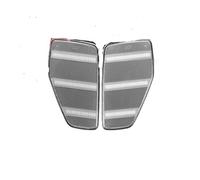 YTJLF For Hummer For H3 2006-2010 For H3T 2009-2010 2X Smoked Dynamic LED Front Fender Side Marker Lights Side Mirror Turn Signal Light(D)