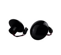 YTJLF For Land For Range For Rover For MK III L322 2002-2012 2X Canbus Amber LED Side Marker Indicator Signal Lights Black Lens Side Mirror Turn Signal Light