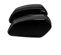 YTJLF Motorcycle Seat Bag for Street for Bob for FXBBS for Softail for Standsrd 2018-2024 Motorcycle Trunk Side Bags Hard Saddlebags Docking Kits Pannier Bag(Style B)