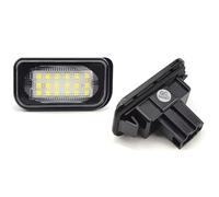 YTJLF Number Plate Light For Benz For C For Class LED License Number Plate Light For W203 4Door 2001-2007 For R230 For W209 For C209 For A209 For SL For Canbus 2pcs License Lamps
