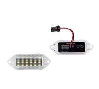 YTJLF Number Plate Light For Lancer 2003-2010 2011 2012 2013 2014 2015 2016 2017 For For Evolution X 2007-2019 2x LED Rear License Number Plate Lights Car Accessories