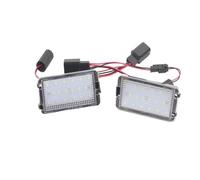 YTJLF Number Plate Light For Seat For Altea 2005-2009 For Arosa For Cordoba For 6K For 6L For Leon For 1M For Toledo For 5P 2Pcs Canbus Car LED Number License Plate Light License Lamps