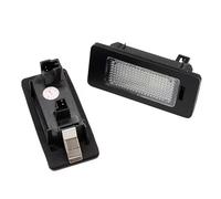 YTJLF Number Plate Light For VW For Golf For Plus For Jetta For MK6 For Passat For B6 For B7 For Polo For Touareg 2pcs White LED License Plate Light Number Lights Lamps License Lamps