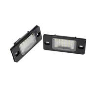 YTJLF Number Plate Light For VW For Tiguan For Golf 5 For Touareg For Passat For B5.5 For Cayenne For S 02~09 Car LED License Plate Number Light License Lamps