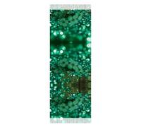 YTLKGFP Fashion Scarves Shawl Green Sparkly Spring Printed Tassel Shawl Scarf for Women Warm Soft Large Long Rectangular Fashion Scarves, Green Sparkly Spring, 78.7" X 27.6"