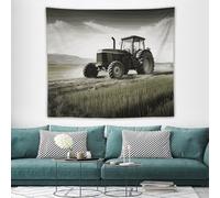 YTLKGFP Tractor Agriculture Tapestry Wall Hanging Blanket Wall Art Tapestries Ceiling Tapestry Personalized Backdrop Posters Home Decoration for Bedroom Office Dorm Living Room 50"x60"
