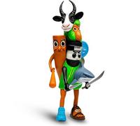 YTLSDHF 1 PC Italian Brainrot, Unique Collectible Toy for Home and Office Decor, Surrealist Design with Intricate Details, for Fans of Quirky Collectibles