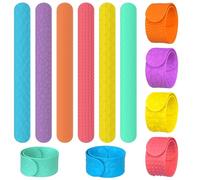 YTLSDHF 6PCS Sensory Toys for Autism, Fidget Bracelet for Stress Anxiety, Textured Silicone Wristband, Wearable Calming Travel Essential