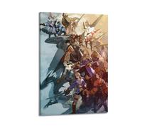 YTNBENE Final Fantasy Tactics Game Poster Poster Decorative Painting Canvas Wall Posters And Art Picture Print Modern Family Bedroom Decor Posters 08x12inch(20x30cm)