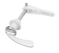 YTOOK Toilet Flush Handle Replacement, Universal Fit Toilet Cistern Handle Chrome Plated Replacement Metal Cistern Lever Handle for Toilet Wc Cistern Tank