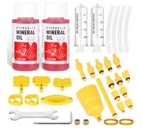 ytorgr Brake Bleed Kit with 120ml Mineral Bicycle Brake Fluid for Hydraulic Disc Brakes Shimano Tektro Magura MTB BIKET2023