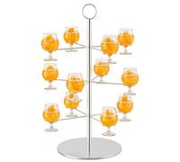 ytorgr Drinks Tower for 12 Glasses Cocktail Tree Stand Removable Champagne Tower Wine Glass for Cocktails,Wine