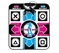 YtotY PC USB Dancing Mat, Non Slip DDR USB Dance Pad Controller with USB Cable, Fitness Body Building Dancing Mat, for PC Windows 98/2000/ XP/ 7