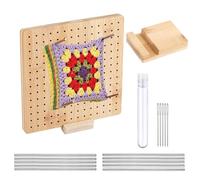 YTPAFK 1 Set of 7.7-inch 20 Needle Crochet Hook Plate, Knitting Needles, Crochet Accessories and Crochet Gifts are The Perfect Gifts for Knitting Enthusiasts