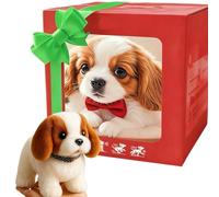 YTPAFK Robot Puppy,New My Realistic puppy, An Interactive Puppy Toy That Can Walk, Bark And Wag That robot puppy that acts like a real puppy, And Plush Toys For Boys And Girls