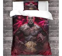 YTPONBCSTUG BOXING 3D Boxing Duvet Cover And Pillowcases,Boxing Printed Quilted Bedding Set for Bed Room - Super Breathable Hypoallergenic Full Bed Cover Set