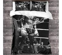YTPONBCSTUG BOXING Duvet Cover Set,Boxing Bedding Comforter Cover 3D Quilt Cover Boxing Decor Double（200x200cm）